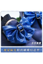 1/3 Delusion Genshin Impact Furina Blue Cosplay Shoes